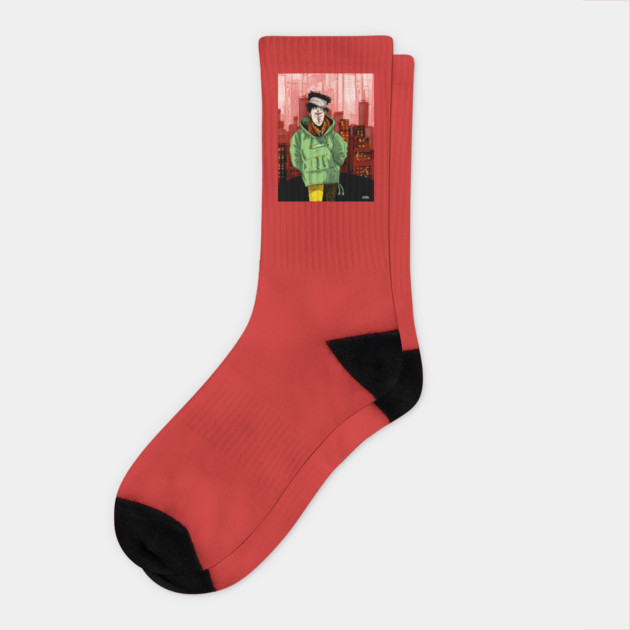 Akira "Isolated" Tetsuo Shima illustration (digital) Socks by StagArtStudios