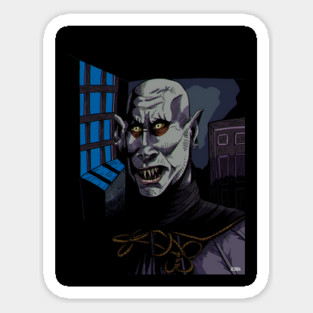 Salem's Lot "Mr. Barlow" illustration (digital) Sticker