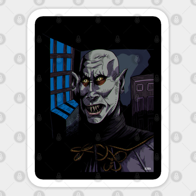 Salem's Lot "Mr. Barlow" illustration (digital) Sticker by StagArtStudios