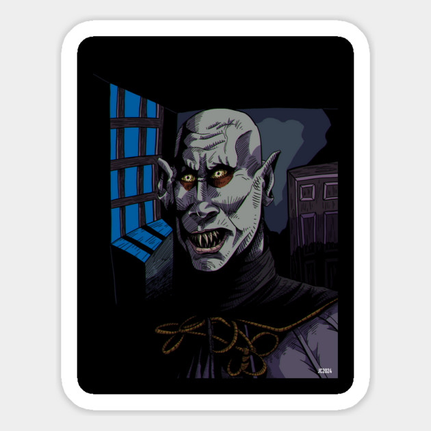 Salem's Lot "Mr. Barlow" illustration (digital) Magnet by StagArtStudios