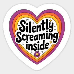 Silently Screaming Inside Anxiety Introvert Life Magnet