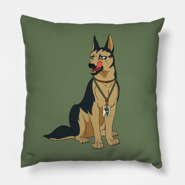 John (2025) Pillow by Silver Fang Network