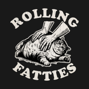 Rolling Fatties Cracky Vintage Dark T-Shirt