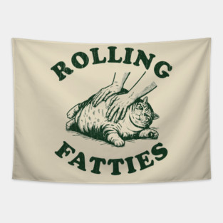 Rolling Fatties University Vintage Tapestry