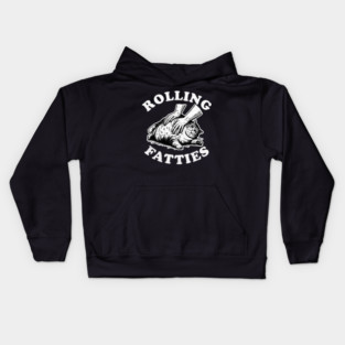 Rolling Fatties Cracky Dark Kids Hoodie