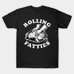 Rolling Fatties Cracky Dark T-Shirt