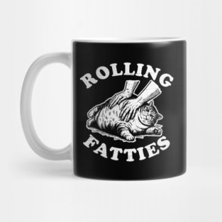 Rolling Fatties Cracky Dark Mug