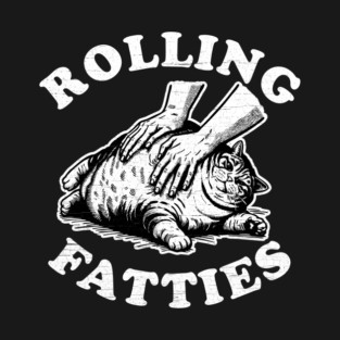 Rolling Fatties Cracky Dark T-Shirt