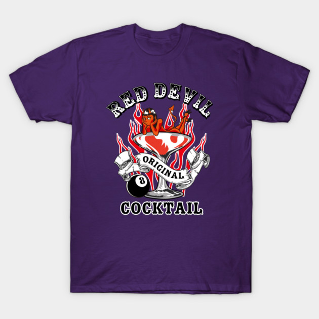 RED DEVIL COCKTAIL T-Shirt by teikyou tshop