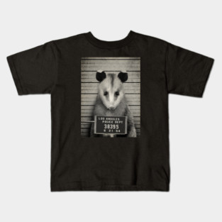 Mugshot Series 2 (Opossum) Kids T-Shirt