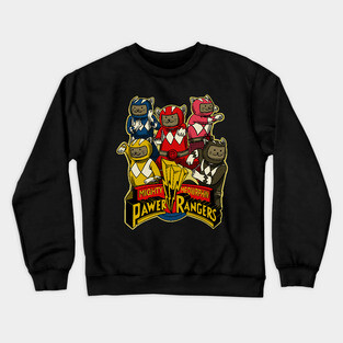 PAWER RANGERS Crewneck Sweatshirt
