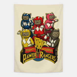 PAWER RANGERS Tapestry