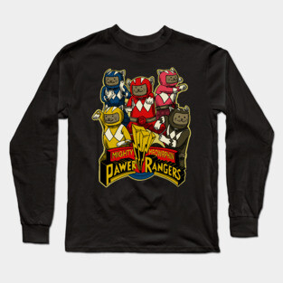 PAWER RANGERS Long Sleeve T-Shirt