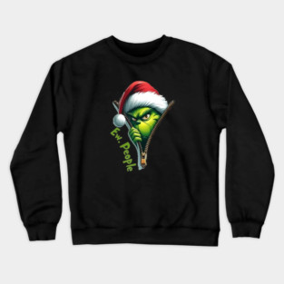 Ew People Grinch Christmas Crewneck Sweatshirt