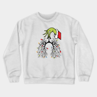 Christmas Nurse Grinch Crewneck Sweatshirt