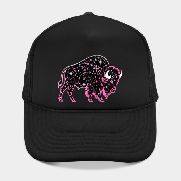 Buffalo Constellation Starry Night Animal Lovers Design by BirdsnStuff