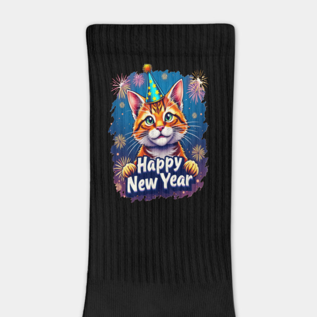 New Year's Cat Celebration Cat Owner Lovers Design by BirdsnStuff
