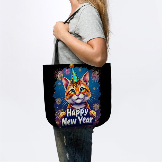 New Year's Cat Celebration Cat Owner Lovers Design by BirdsnStuff