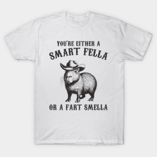 You're Either A Smart Fella Or A Fart Smella T-Shirt