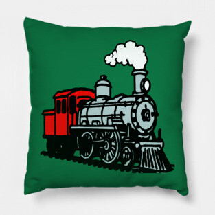 Steam Engine Pillow