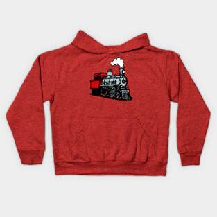 Steam Engine Kids Hoodie