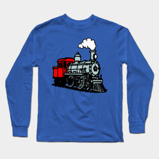 Steam Engine Long Sleeve T-Shirt