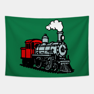 Steam Engine Tapestry