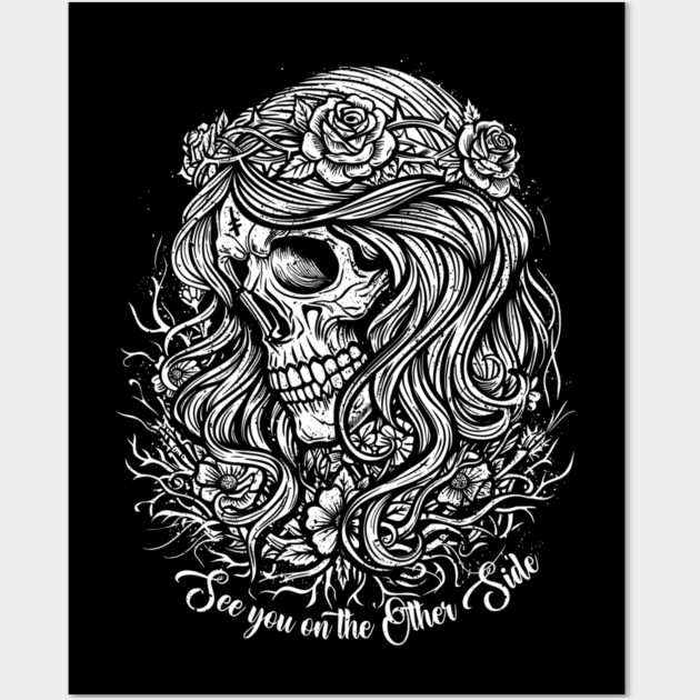 SEE YOU ON THE OTHER SIDE Wall Art by artslaves