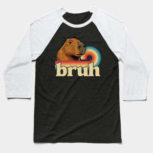 Capybara Baseball T-Shirt