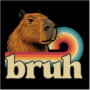 Capybara Posters and Art