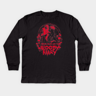 BLOODY MARY Kids Long Sleeve T-Shirt