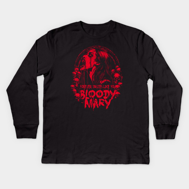 BLOODY MARY Kids Long Sleeve T-Shirt by artslaves
