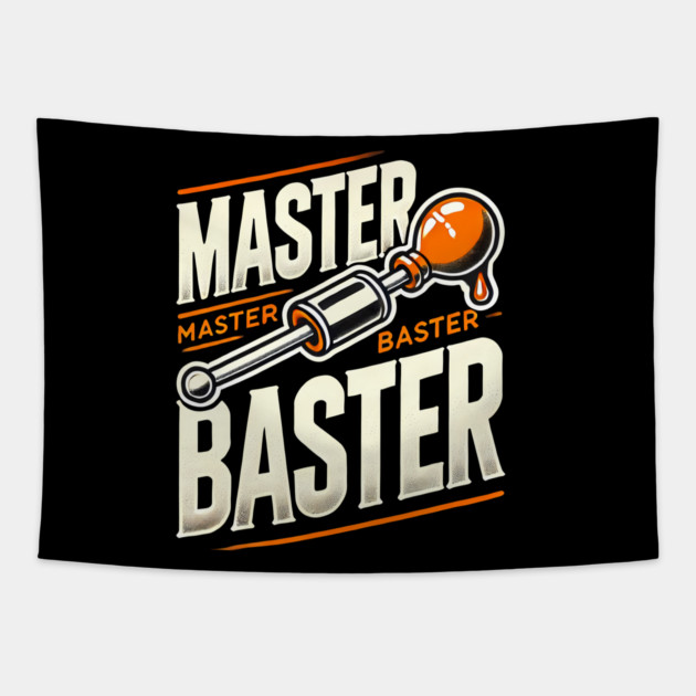 Funny Thanksgiving Saying, Basting Turkey Tapestry by logiamerch