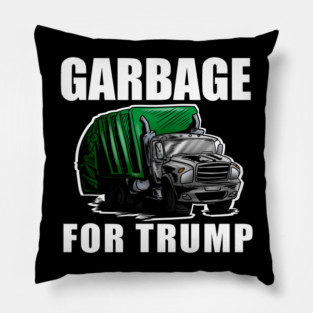 garbage-for-trump Pillow