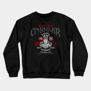 Hammer of Thor (Mjölnir) Crewneck Sweatshirt
