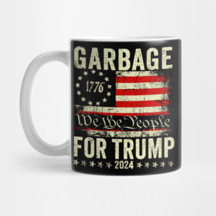 garbage for Trump 2024 Mug