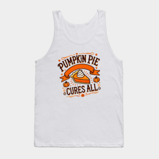 Funny Thanksgiving Saying, Pie Lover Tank Top