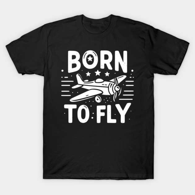 Born to Fly T-Shirt by Frank Ring