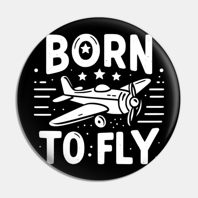Born to Fly Pin by Frank Ring