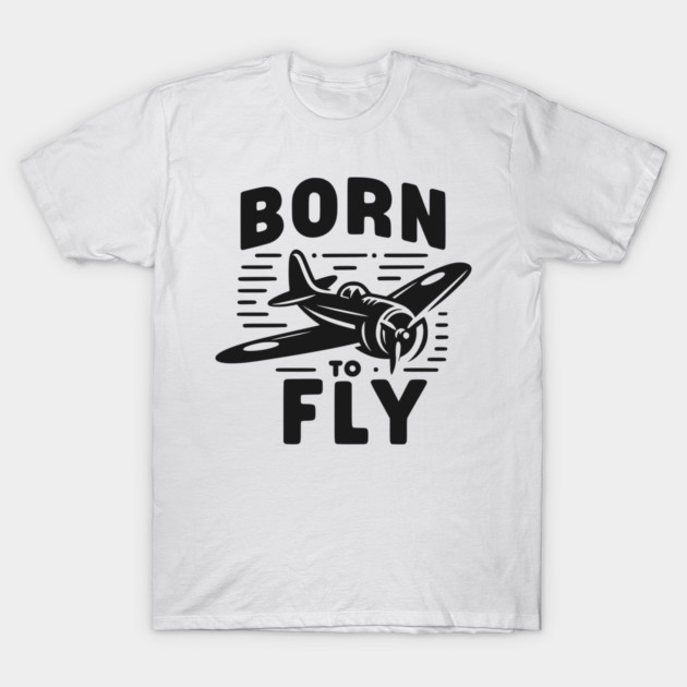 Born to Fly T-Shirt by Frank Ring