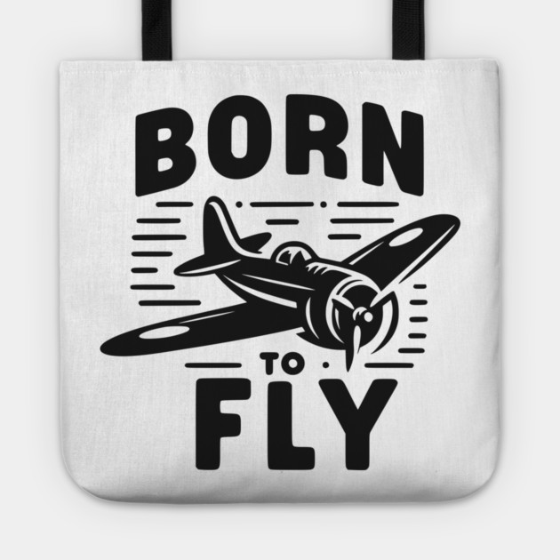 Born to Fly Tote by Frank Ring