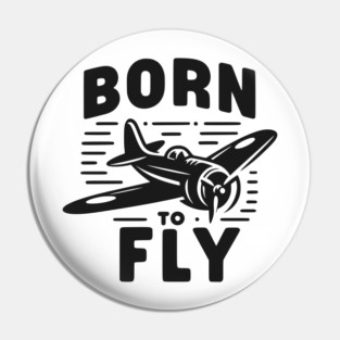 Born to Fly Pin