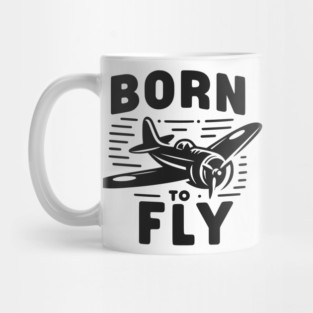 Born to Fly Mug