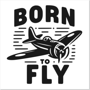 Born to Fly Posters and Art
