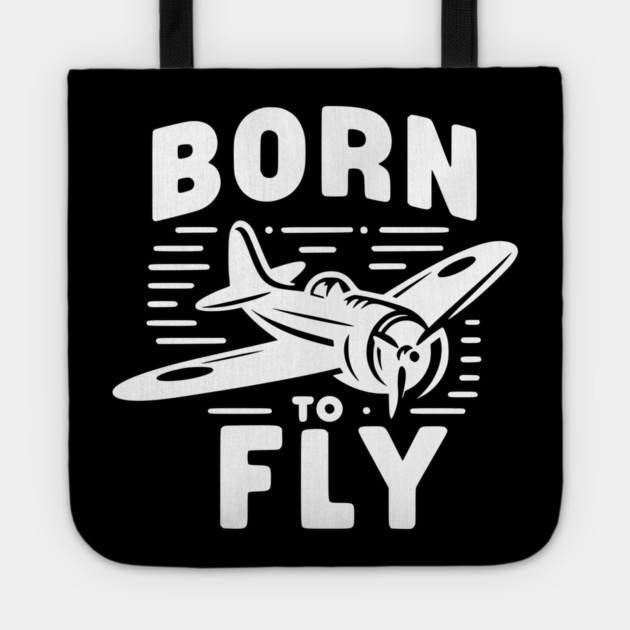 Born to Fly Tote by Frank Ring