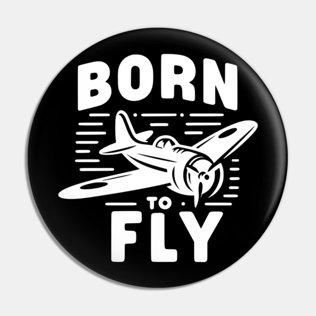 Born to Fly Pin by Frank Ring