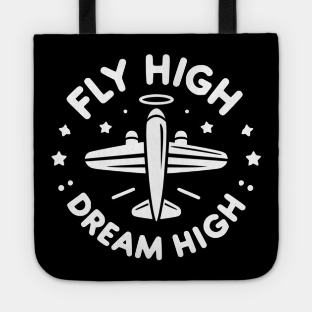 Fly High Dream High Tote by Frank Ring