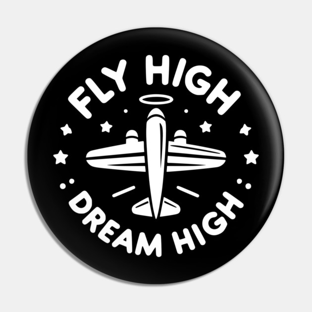 Fly High Dream High Pin by Frank Ring