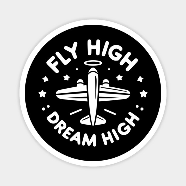 Fly High Dream High Magnet by Frank Ring
