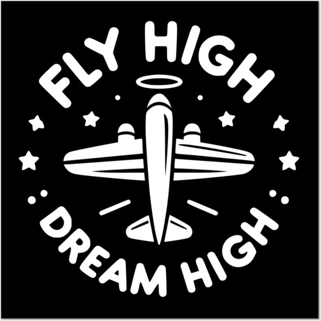 Fly High Dream High Wall Art by Frank Ring